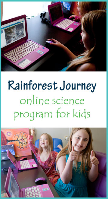 Rainforest Journey by EdTechLens | A Review by Running With Spears #HSReview #EdTechlens #OnlineScienceResource #InteractiveScience #homeschool