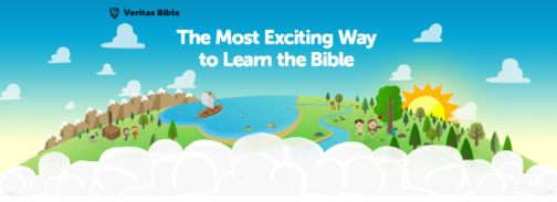 Bible Curriculum from Veritas Press | A review by Running With Spears #onlinebible