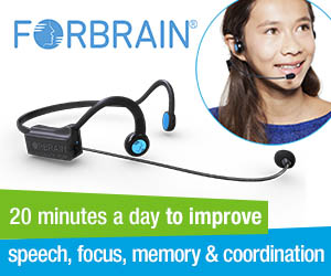 Forbrain - A bone conduction headset that improves speech, focus, memory and coordination in 20 minutes a day! | A review by Running With Spears! #spd 