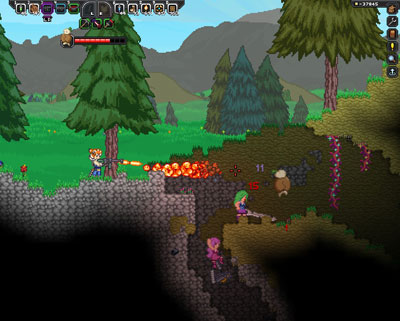 Starbound - Problem Solving, Planning, Creating! | Running With Spears #gaming #funschool 