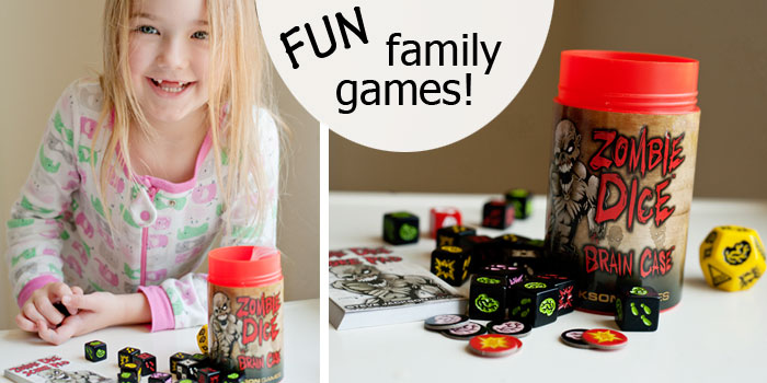 Family Game Night - Zombie Dice! | Running With Spears #geekfun #tabletopgames