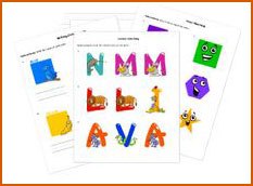 early education printables from HelpTeaching.com | Review by Running With Spears #printables