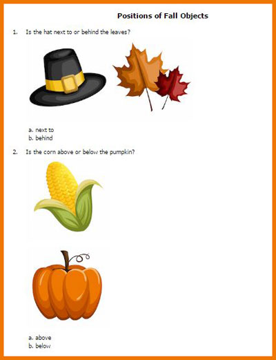 Fall printables from HelpTeaching.com | Review by Running With Spears #printableworksheets