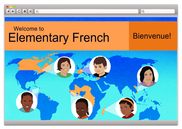 elementary french 1 grades 3-5 