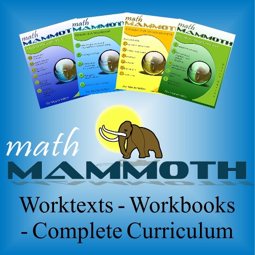 Math Mammoth - homeschool math curriculum! Review of the first grade curriculum by Running With Spears. #hsreviews #mammothmath #homeschoolmath