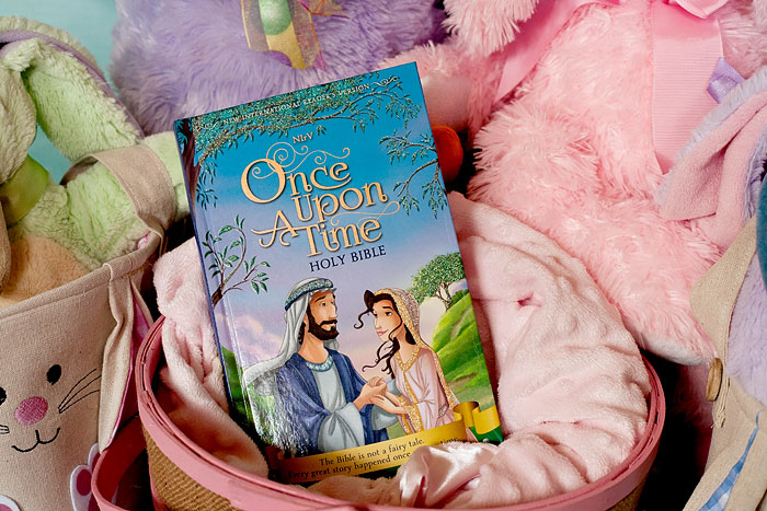 NIrV Once Upon A Time Holy Bible, Hardcover - first Bible for Disney lovers | Review of free copy - Running With Spears #girlsbible #easter #illustratedbible 