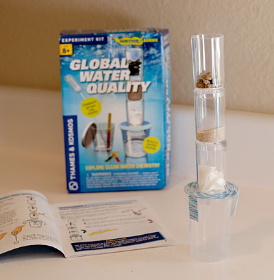 Global Water Quality chemistry kit from Thames and Kosmos | Review by Running With Spears #handsonscience #stem #cleanwater #funscience #scienceexperiments 