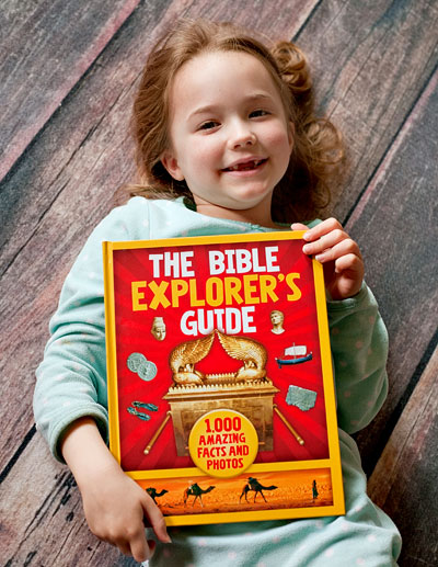 I'm so happy to have this lovely resource. It truly does help the Bible come alive, and gives us lots to talk about together as we peruse all the interesting pictures and learn new facts. Everyone in my family from my three year old to my husband has enjoyed the striking images and thought-provoking information in The Bible Explorer's Guide.  | Review of free copy by Running With Spears #zonderkidz #godsgirls #bibleadventure #homeschool