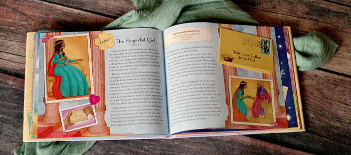  Love Letters from God: Bible Stories for a Girl’s Heart --- This is a book every little girl should have in her library. | Review by Running With Spears #zonderkidz #godsgirls