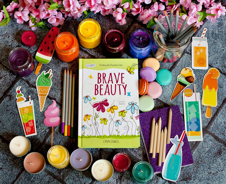 My ten year old has just reached the age where she's wanting to do devotionals on her own, so I was thrilled to receive a free copy of Brave Beauty Finding The Fearless You from Zonderkidz to review.  | Running With Spears #faithgirlz #tweendevotionals #zonderkidz