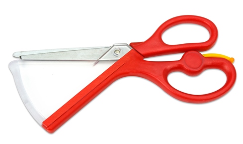 The Ultra Safe Safety Scissors review by Running With Spears #safetyscissors #preschoolsupplies